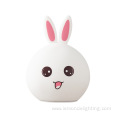 Touch Sensor Soft Silicone Bunny Led Lamp Light